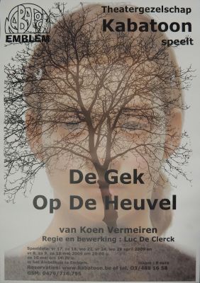 affiche de gek op de heuvel 20251004 1606002310
